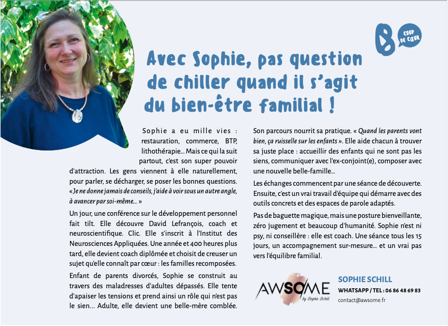 Coach de vie, certifiée